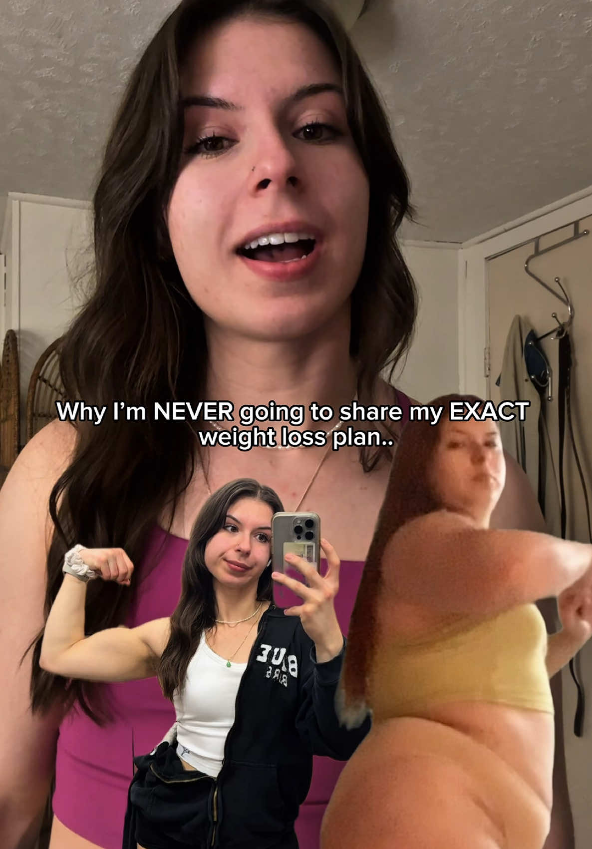 I’m NEVER going to share the EXACT plan that helped me lose 100lbs..  #weightloss #weightlosstransformation #weightlosscheck #weightlossmotivation #GymTok #gym #exerciseplan #dietplan #beforeandafterweightloss #100lbsdown #motivation #naturalweightloss #caloriedeficit #weightlosstips #caloriedeficitforweightloss #caloriedeficitdiet #trackingcalories #trackingmacros #countingcalories #caloriecounting #100lbslost 