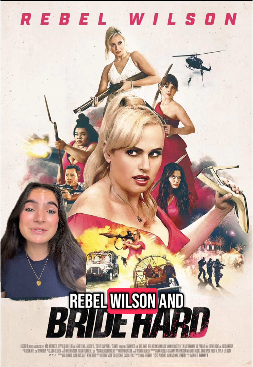 An unofficial #pitchperfect reunion??? @bridehardmovie #movies #film #bridehard #bridehardmovie #bardenbella #annacamp #rebelwilson #action #actioncomedy #TikTokFilmTVCompetition 
