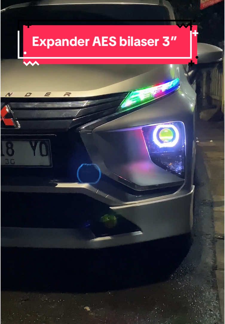 Done lagi guys..  mitsubishi expander dengan alis dan devil RGB serta bilaser 3inchi dari AES.. For order DM / datang langsung ketoko Google maps: hariledcustom Tiktok: hariled instagram : hlc.project #expander  #mitsubishiexpander  #expanderexceed  #bullaes  #biled #CapCut  #f  #fyp  #hariledcustom 