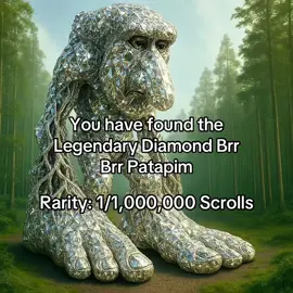 The Legendary Diamond Brr Brr Patapim 🤩🤩 | #fyp #brainrot #italianbrainrot #legendary #brrbrrpatapim 