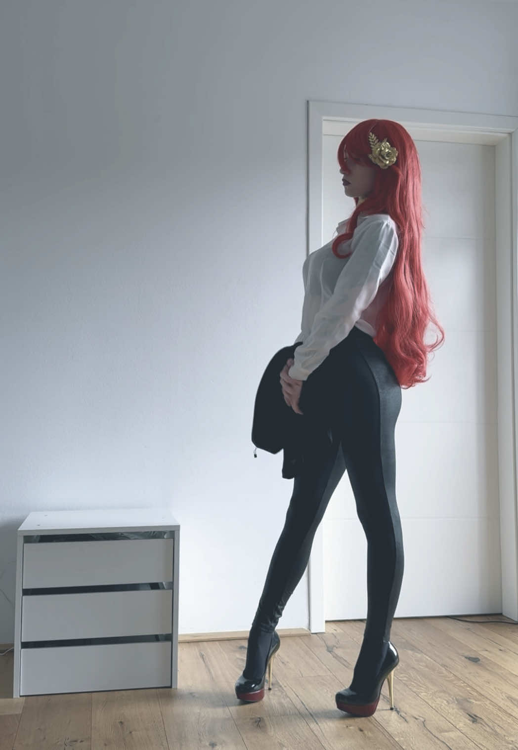 Mommy Himeko in business outfit ❤️ Cosplay: Himeko from Honkai: Star Rail #animegirl #reel #inkedgirl #inkedgirls #fyp #fitgirls #altgirl #altgirls #fitgirl #egirl #egirls #altfashion #heels #mangagirl #cosplay #cosplayer #himeko #himekocosplay #HonkaiStarRail #honkaistarrailcosplay #hsrcosplay #businesswoman 