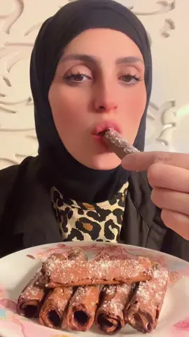 رول الشيكولاته ف ٩ دقايق مكونات كلها من البيت 🍩