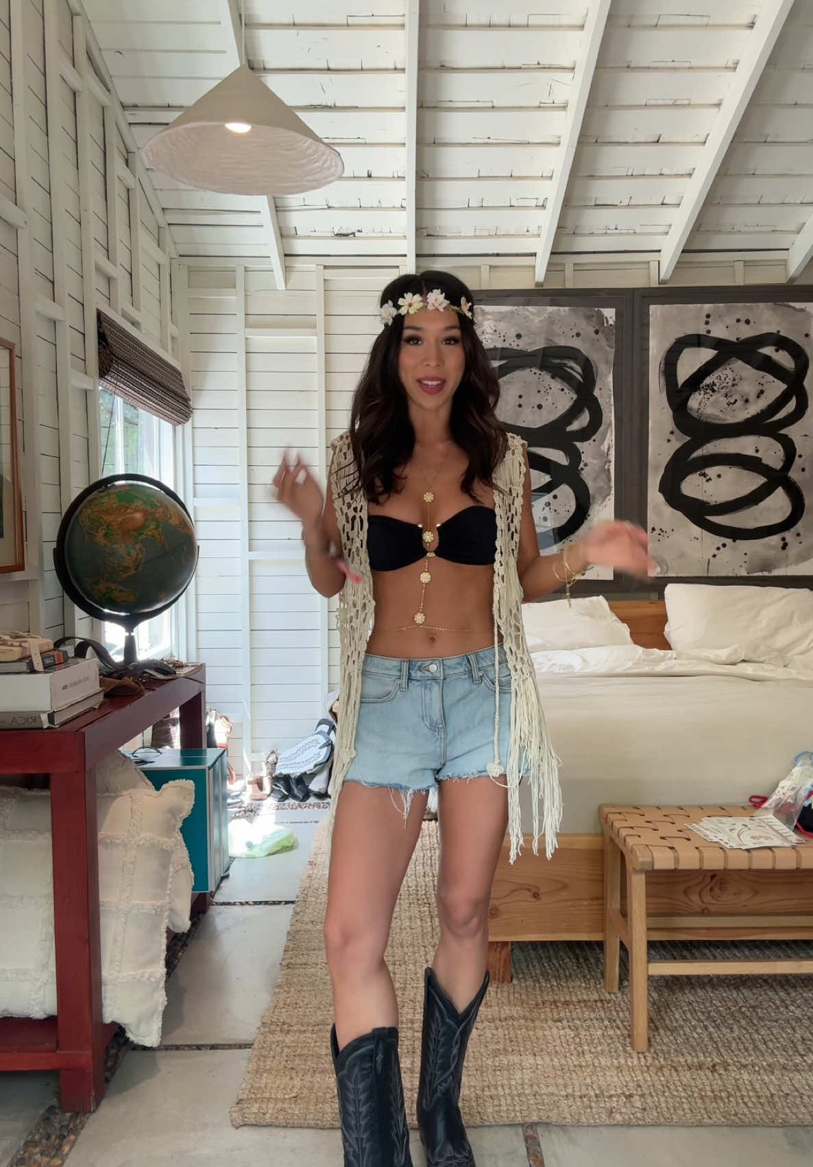 Replying to @lexi. 𐙚 ‧₊˚ ⋅ what do we think. & the flash tattoos are actually so cool i wanna do more #stagecoach #coachella #festivalfashion #2014tumblr #2016throwback #tumblr 