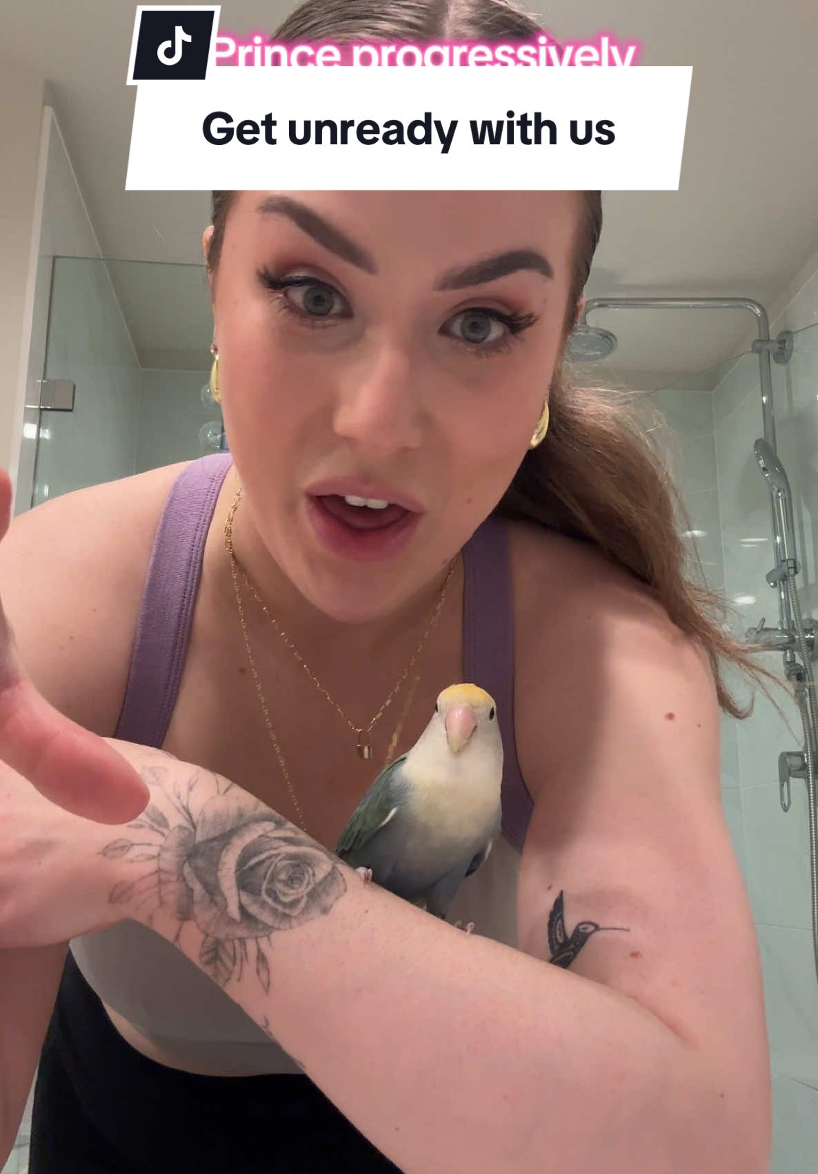 Get unready but Prince keeps getting more unhinged 😂#creatorsearchinsights #birdtok #funnypets #skincare #unreadywithme 