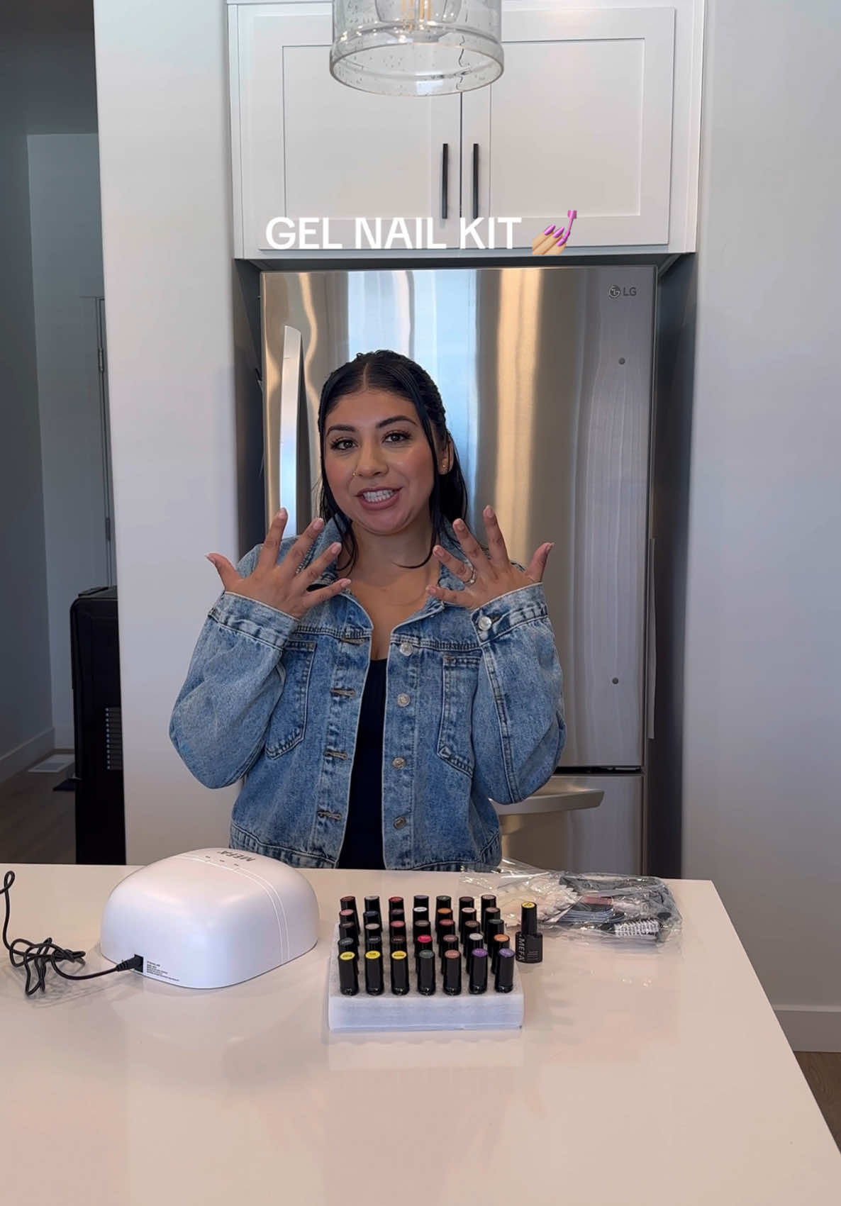 Get salon like nails @ home! 💅🏼 #gelnailsathome #gelnails 