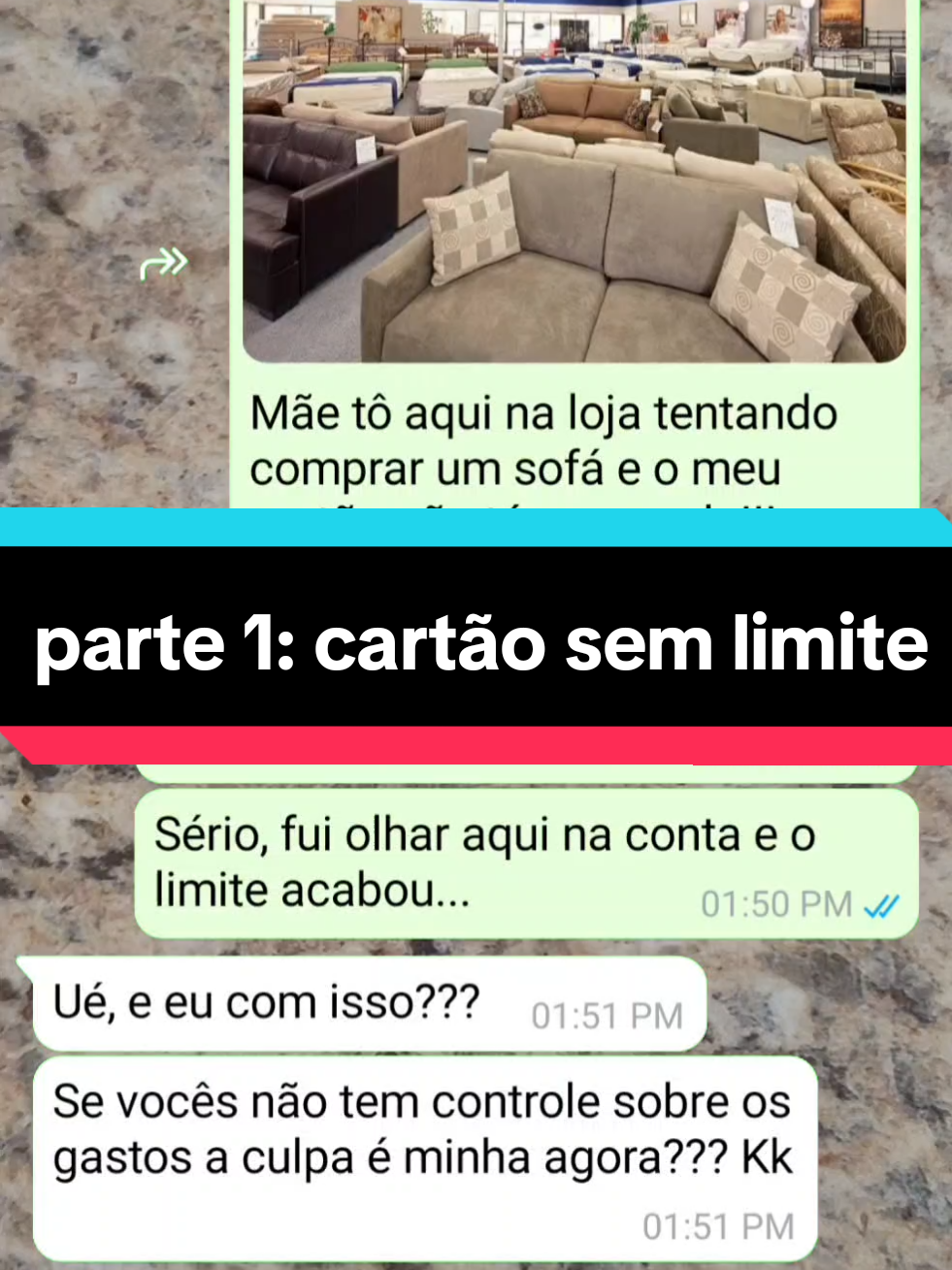 a mãe gastou mesmo esse dinheiro? #conversasdowhatsapp #plottwist #historias 