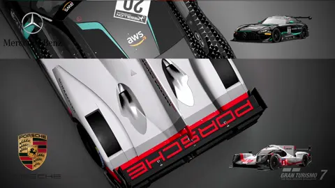 porsche 919 hybrid 16’, mercedes amg gt3 20’, mazda 787b #gt7 #granturismo #granturismo7 #porsche #mercedes #amg #mazda #mercedesamg #gt3 #787b #919 #edit #capcut_edit 