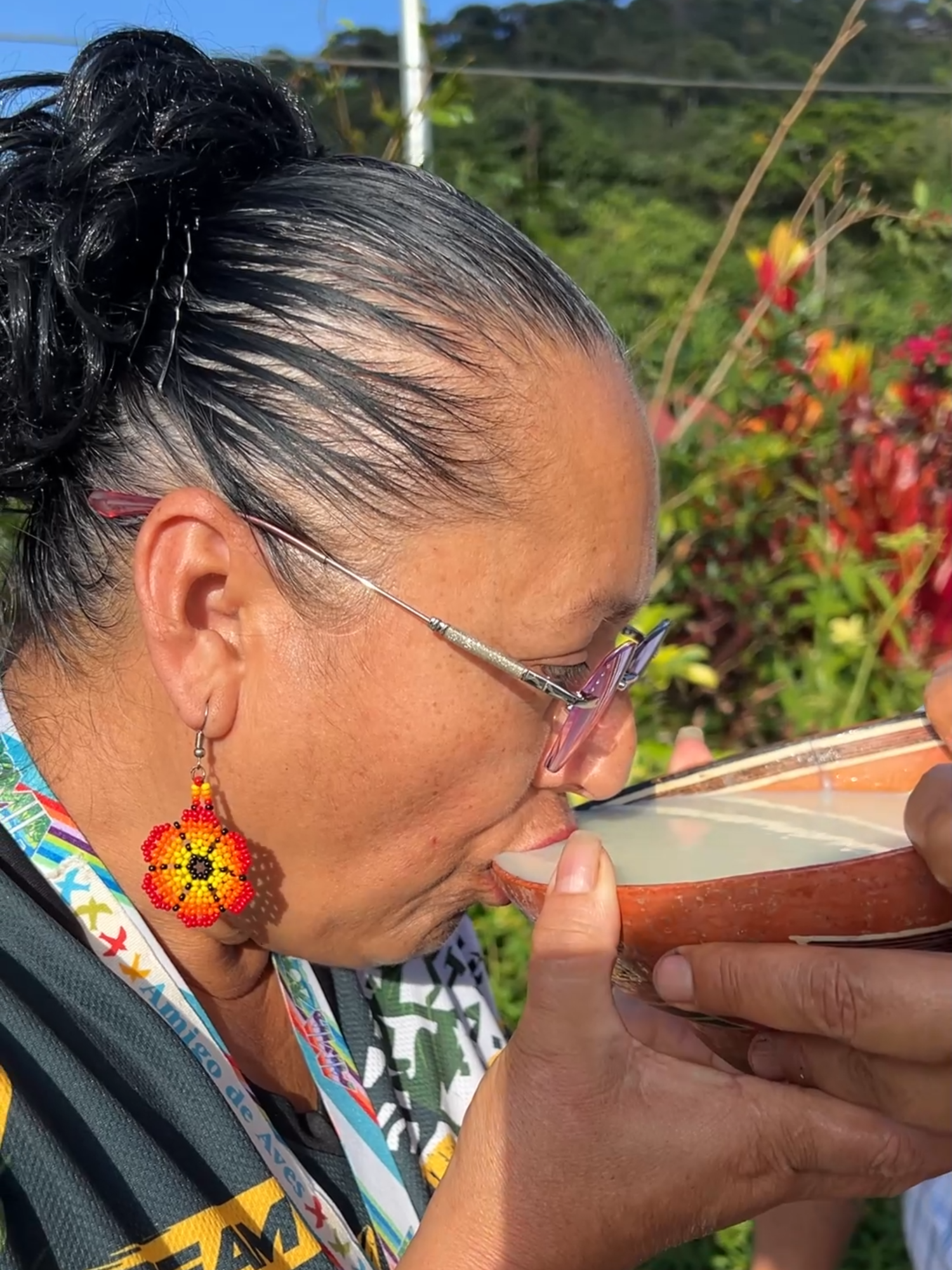 Chicha de yuca masticada #puyo #ecuador #amazonia #shuar #peru #chile #brasil #colombia