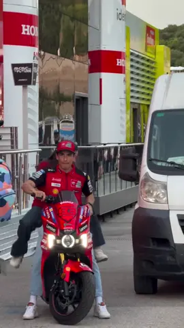 Sweet couple 👫😘 #motogp #motogp2025 #marcmarquez #MM93 #weare93 #babyalien #goat🐐 #theking #ducaticorse #ducati #marquez #93 #spanishgp #circuitodejerez #fyp #foryou #xyzbca #fypシ #Motorsport #racing #fanpage #tiktokpelitfyp #ducatifamily #racingteam #motogpindonesia #marcmarquez93 #sportsontiktok #marcmarquezfan #todorojo🔴 #raceweek 