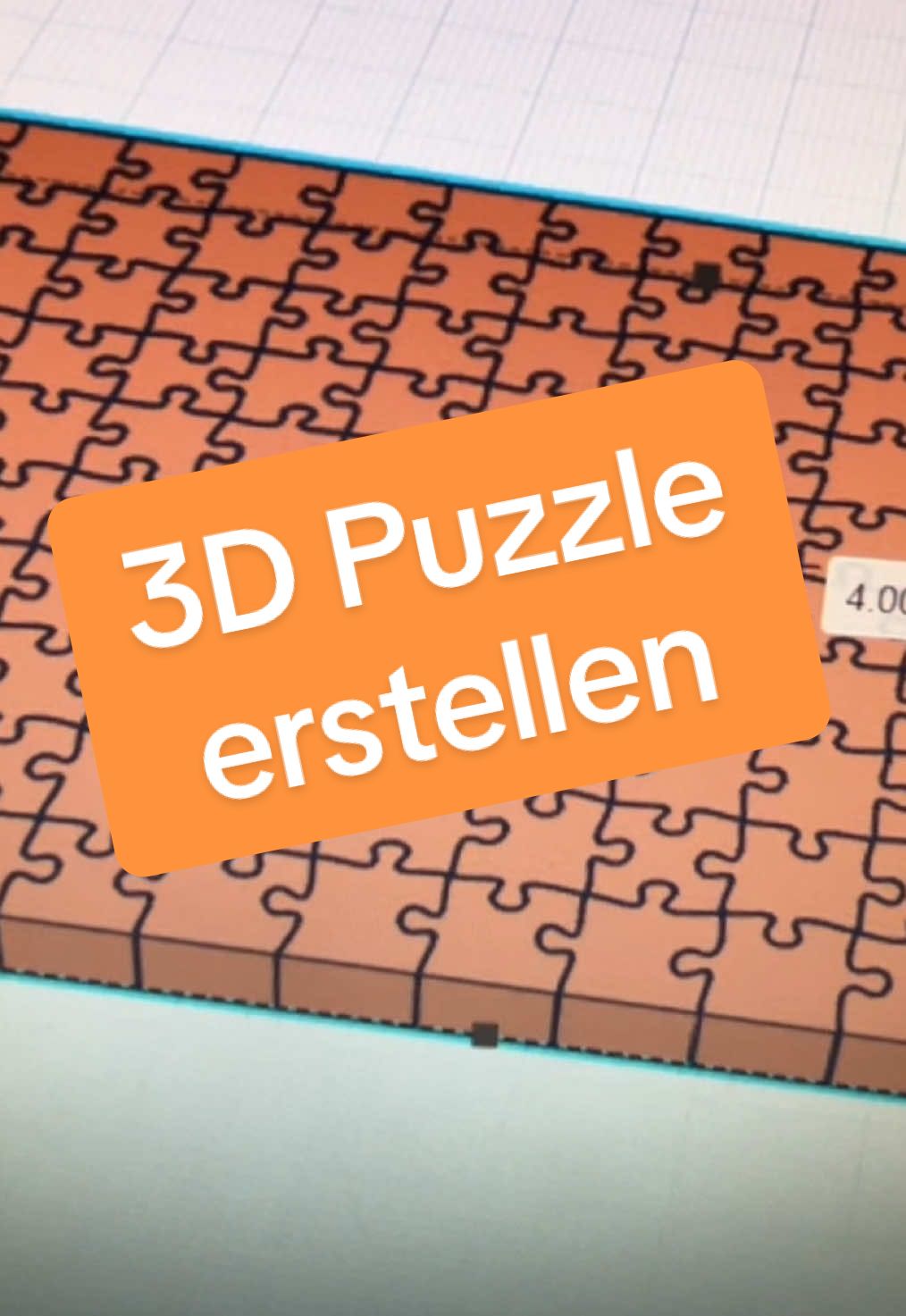Puzzle für 3D-Drucker erstellen #3dprinting #3ddruck #puzzlegenerator #puzzle #maker #bambulab