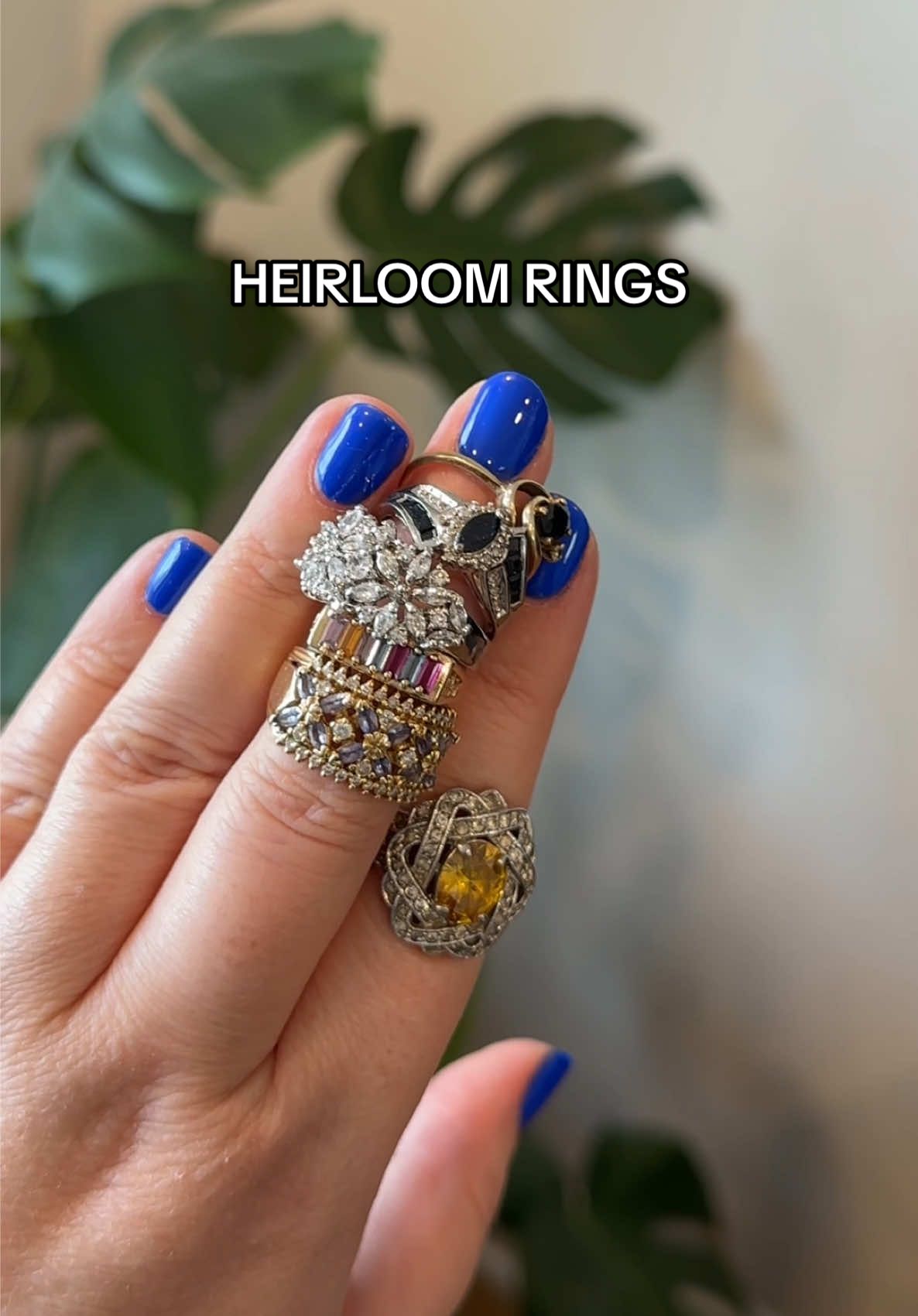 Ya I’m not proud but jfc I am so relieved and happy to be reunited with them 😭😭😭 #jewelry #heirloomjewelry #heirlooms #rings 