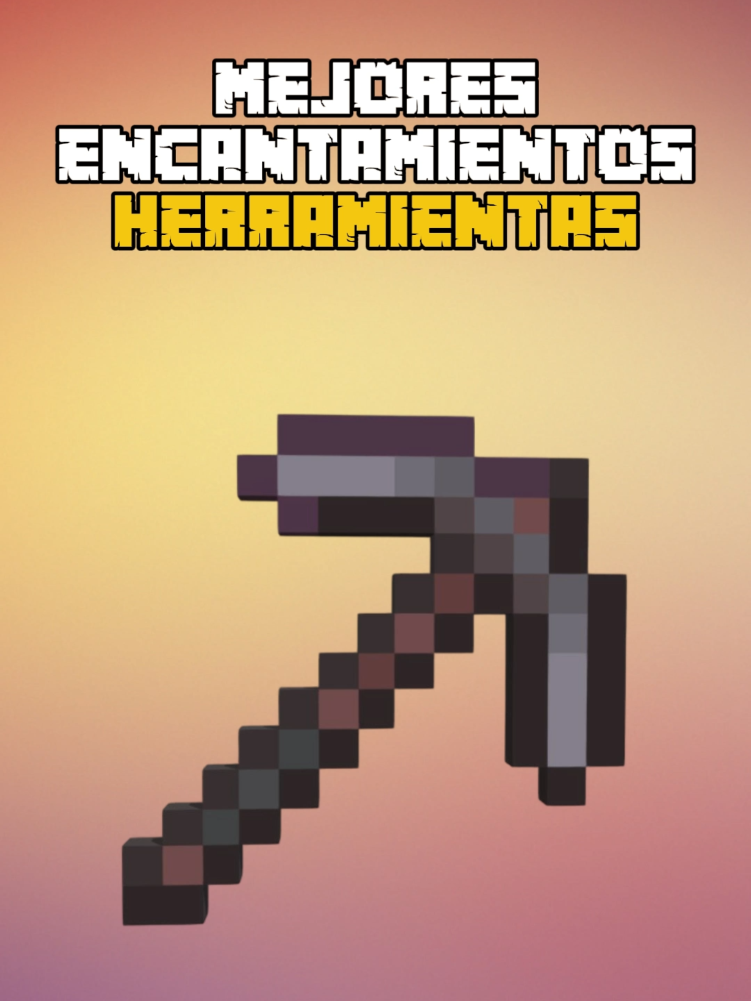 MEJORES ENCANTAMIENTOS HERRAMIENTAS #fyp #parati #minecraft #viral #foryou #zoro117
