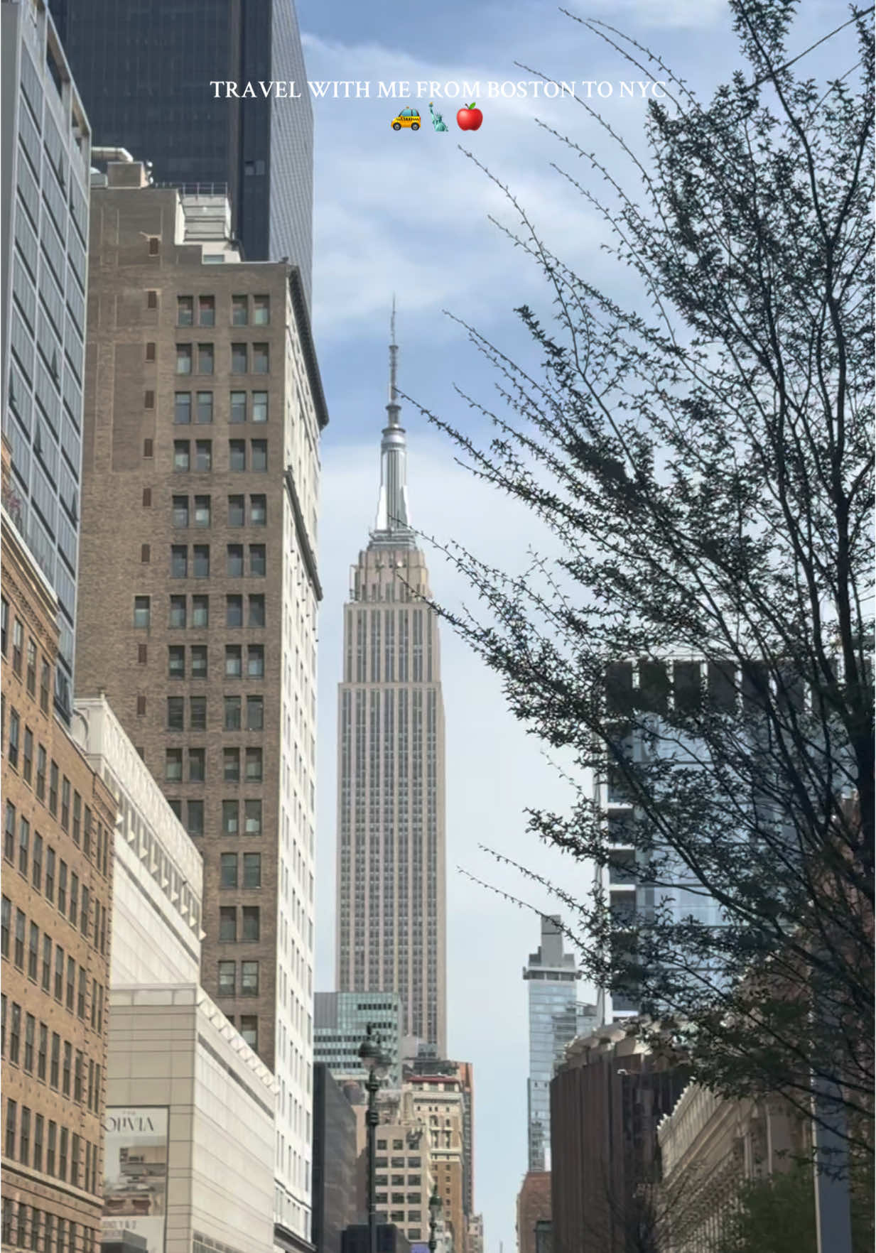 Let’s go to New York!! 🚕🗽🍎 #travelvlog #travelday #boston #newyork #nyc 