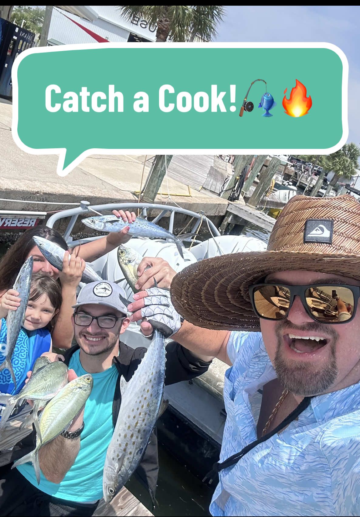 Let’s do a Catch and Cook with Captain Dave!🎣🔥 @PCBlife and @Josie 🦋 #fyp #fypシ #Foodie #chopelasreviews #foodcritic #foodtiktok #fishing #catchandcook 