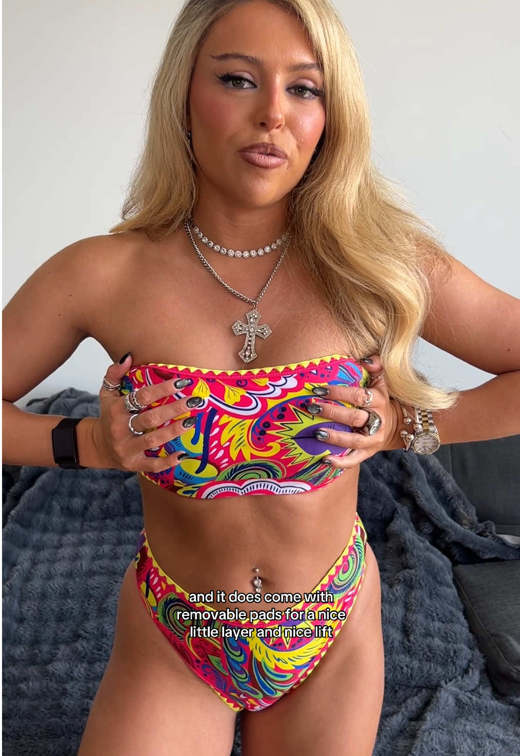 Cup size is 36B/C, I’m wearing size S in this bikini 🫶🏻😍#bikini #swimsuit #swimwear #ibiza #summervibe #Summer #fypuk🇬🇧📍  #TikTokMadeMeBuyIt #Dealdrops #spotlight #bargain #affordablefashion #fyp #OOTD