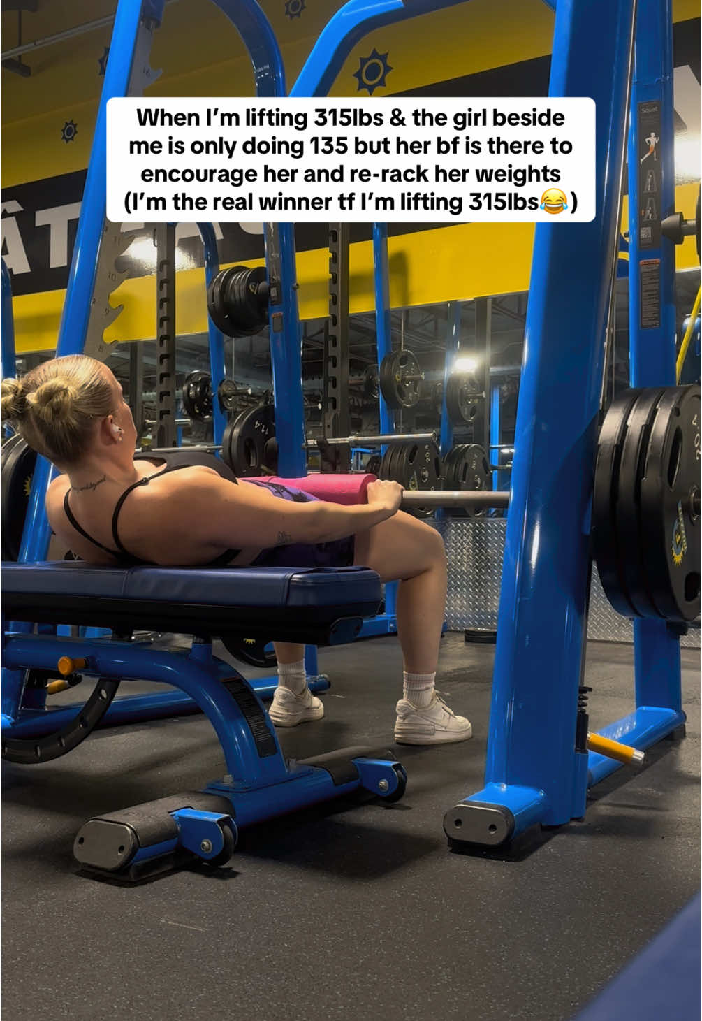 Just a joke 😂 btw it’s a KAS hip thrust so the rom is supposed to be smaller 🥰
