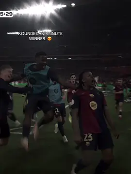I LOVE THIS CLUB SO MUCH 😭💙❤️ #kounde #barcelona #fcbarcelona #realmadrid #ElClasico #footballtiktok #parati #fyp 