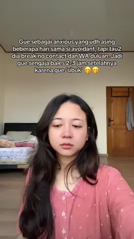 Apa sig hal yg anxious paling gak suka? DIKACANGIN BALIK WKWKWKW #attachmentstyle #anxiousattachment #avoidantattachment #Relationship #couple 