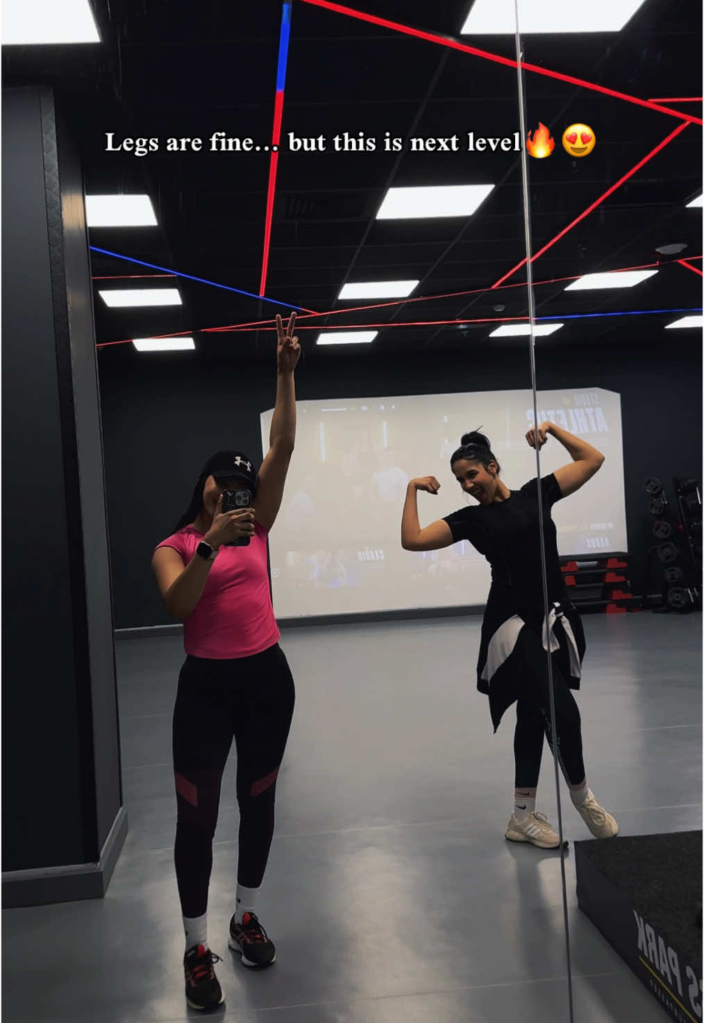 ❤️‍🔥 #gym #gympartner #Fitness #fitnessmotivation #gymgirls #gymgirlsoftiktok #girls #power #strong #morocco 