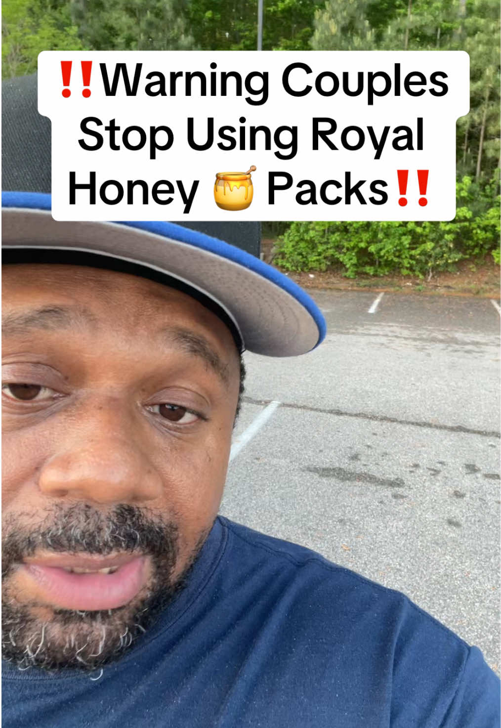 Couples need to stop using honey packs they are not safe! #honeypack #honeypacks #fyp #viral #royalhoney🍯 #honeypacket #couples #men #foryoupage 