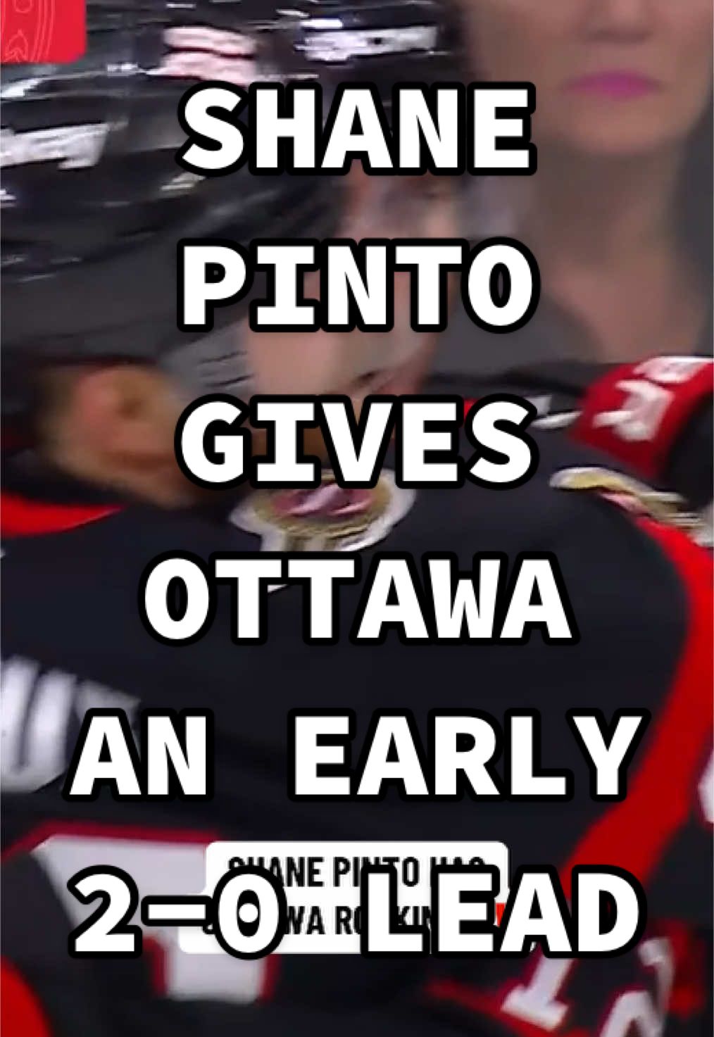 IT’S 2-0 SENS 🗣️ #NHL #nhlonsn #nhltiktoks #hockeytiktoks #stanleycupplayoffs #StanleyCup #senators #sens 