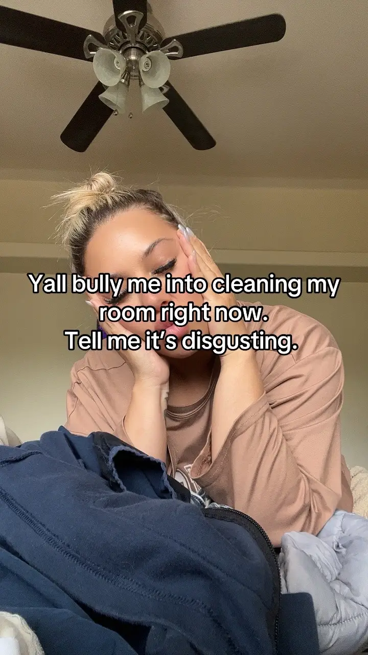Please bully me into getting up! #CleanTok #cleaning #cleaningmotivation #fyp #viral #mom #cleanmyroom  #relatable 