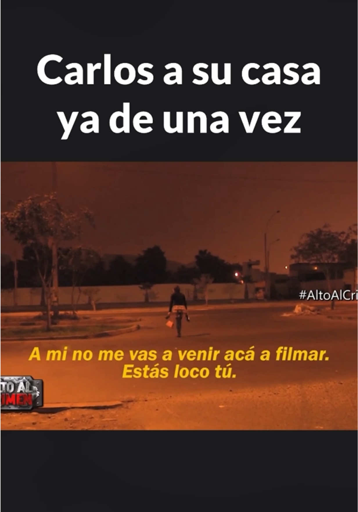 Oe controla a Carlos 🤣 #peru #humor #parati #memes #carlos #altoalcrimen 