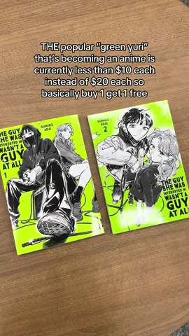 MY FAV YURI ON SALE?! 💚💚 #theguyshewasinterestedinwasntaguyatall #tgswiiwagaa #yuri #gl #girlslove #sumikoarai #ayaxmitsuki #ayaoosawa #mitsukikoga #mitsuaya #glmanga #manga #glrecommendation #yurireccomendation #wlw 