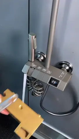 Bộ Sen Cây Tắm Đứng Nóng Lạnh Phím Đàn Hiển Thị Nhiệt Độ Củ Đồng ,Thân Inox ,Bát Sen Nhựa ABS Mạ Nano Xám Cao Cấp ,Đa Chức Năng Tắm Gội#dogiadungtienich #hot #thinhhanhtiktok #hottrend #thinhhanh #thinhhanhxuhuong #xuhuong #xuhuongtiktok #lenxuhuong 