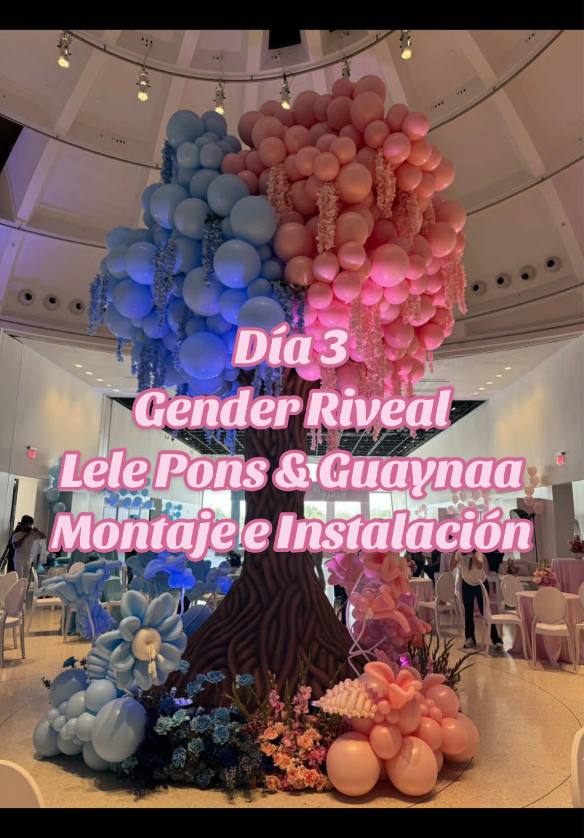 Día 3 Gender Riveal Lele Pons & Guaynaa!!!  Montaje e Instalación 💖🫶🏻🩵🎈 #balloon #globos #balloonart #pbd #decolovers #balloonartist #youforpage #viral #decoration #paratiiiiiiiiiiiiiiiiiiiiiiiiiiiiiii #genderriveal #yosoycreador #youforyou #miami #revelaciondegenero #CapCut 