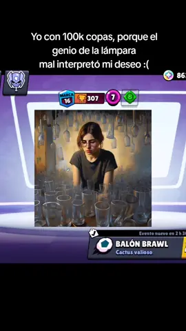El genio de la lámpara mal interpretó mi deseo.  #brawlstars #brawstarsgame #brawlstarstiktok #videojuegos #videogames #gamers #GamerGirl 