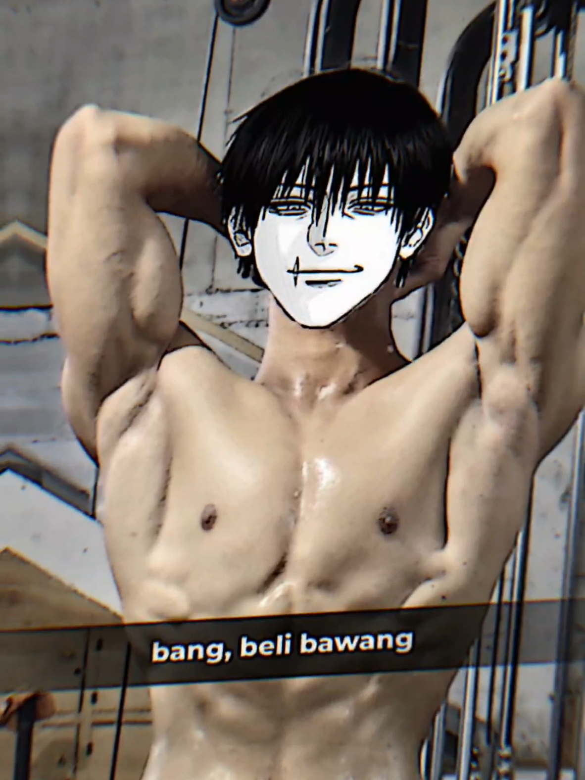 el ketek bang toji #GymTok #gymrat #toji #trend 