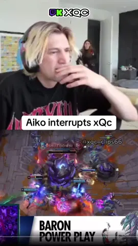 LOL #xqc #xqcclips #aiko #girlfriend #streamer #getout 