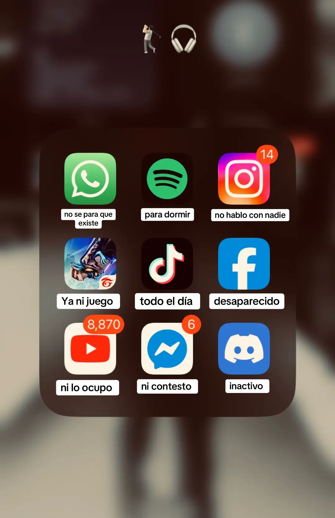 Mi vida resumida en unas simples apps;) #paratii #fyp #apps 