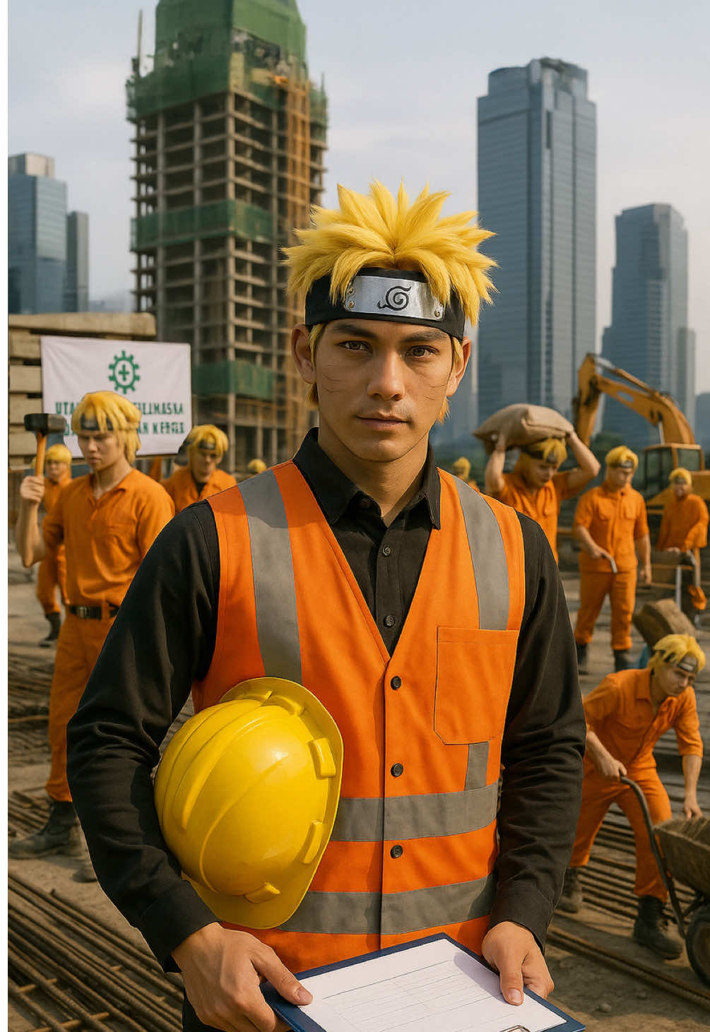 Ternyata tim 7 juga butuh cuan 😅✌️ Karena dunia shinobi sudah damai, ninja-ninja konoha harus putar otak buat cari cuan karena udah nggak ada bayaran dari misi-misi ninja lagi. Ini cara mereka cari cuan di Indonesia 🤓 #ai #artificalintelligence