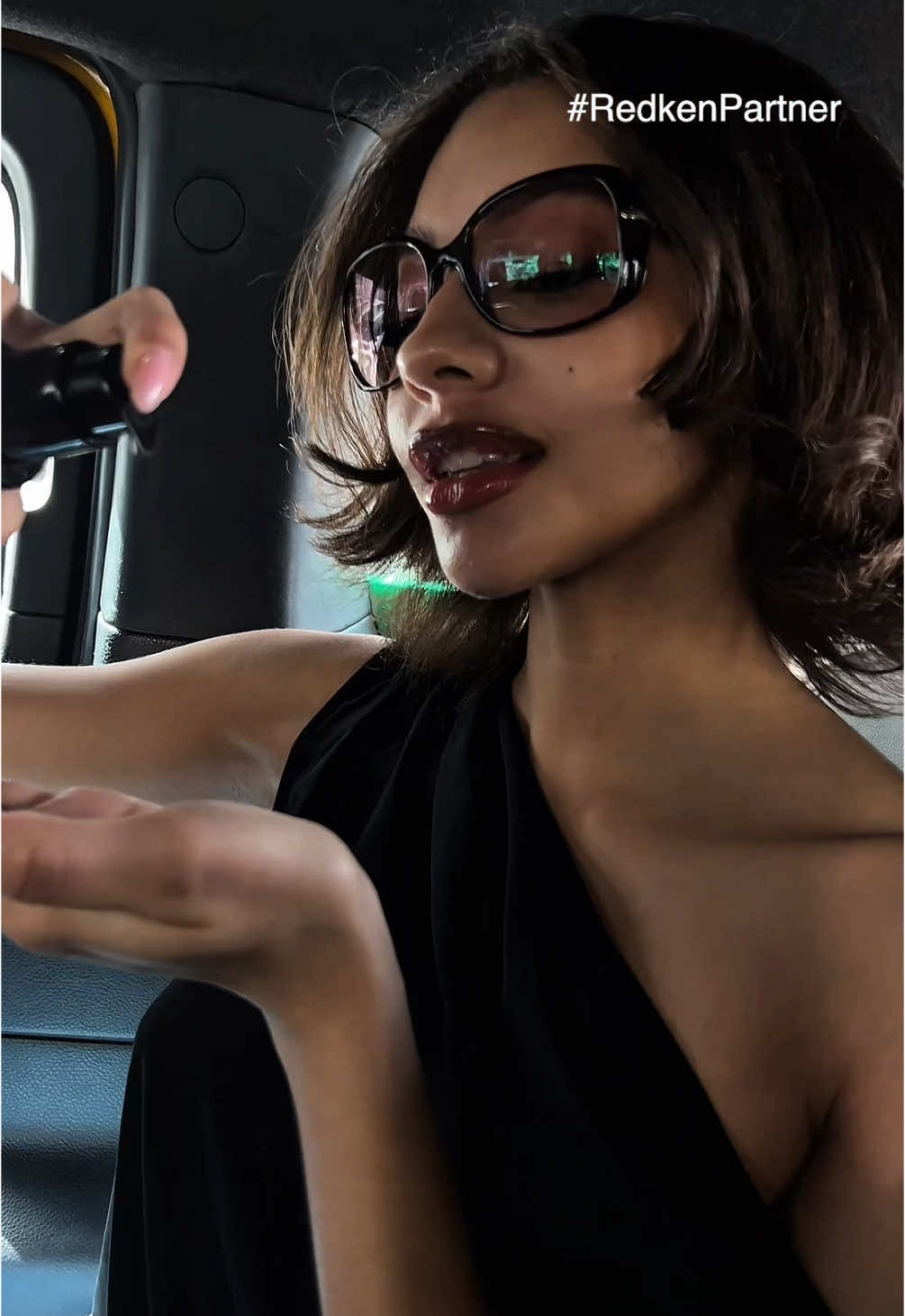 Saturday night out essentials: ✨ Naked Gloss Lightweight Shine Oil and good vibes only.  #Redken #NakedGlossOil #UncensoredShine 