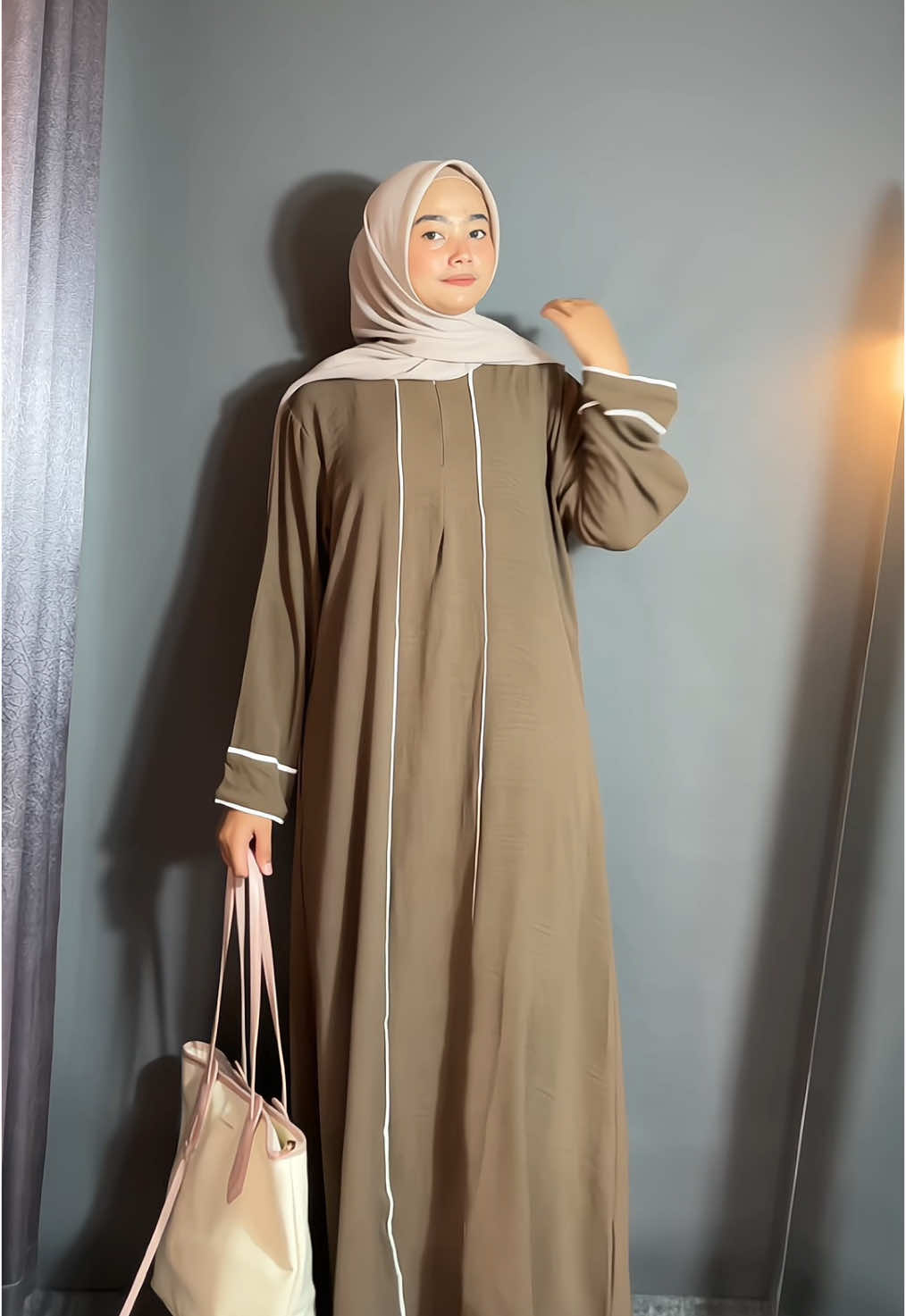 abaya nya cocok banget dipake daily #abaya #abayamurah #abayagirls #abayadaily #rekomendasiabaya 