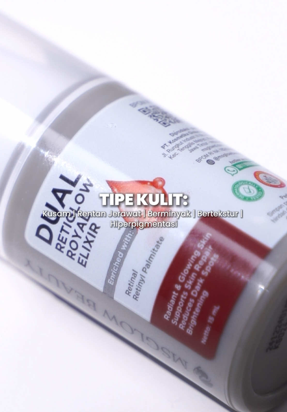 Emang kalo pakai rutin bisa apa? Nah ini nih bund tonton videonya sampai abis terus langsug co yaaa jangan lupa pakai nya yang rutin bund #msglow #msglowbeauty #trendingvideo #ugc #ugccreator #ugccontent #retinol #retinal #kulitglowing #elixir #promoskincare #fyp #fypage #kontenfyp #kontenviral 