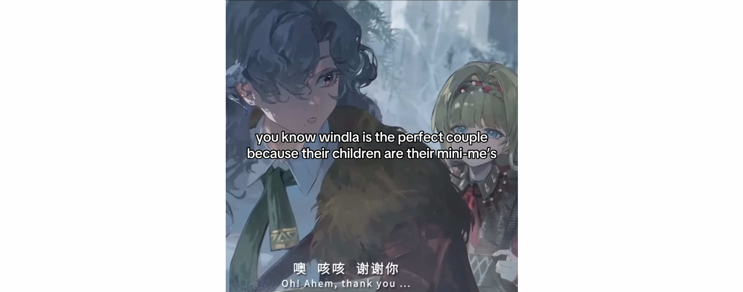 kiperina’s fang is the cutest thing ever #windsong #windsongreverse1999 #reverse1999 #r1999 #pardofelisgf 