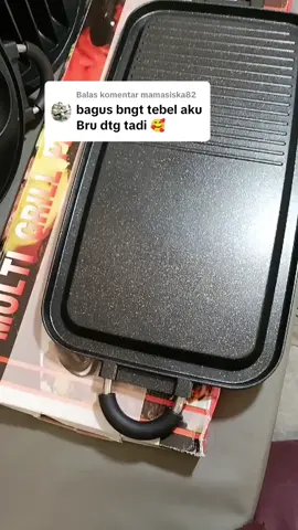 Membalas @mamasiska82 #pemanggang#antilengket#multigrillpan 