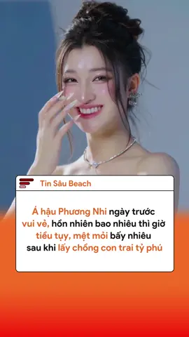 Á hậu Phương Nhi ngày trước hồn nhiên bao nhiêu thì giờ mệt mỏi bấy nhiêu sau khi lấy chồng con tỷ phú #ahauphuongnhi #phamnhatvuong #showbiz #xuhuong #tintuc #tintuc24h 