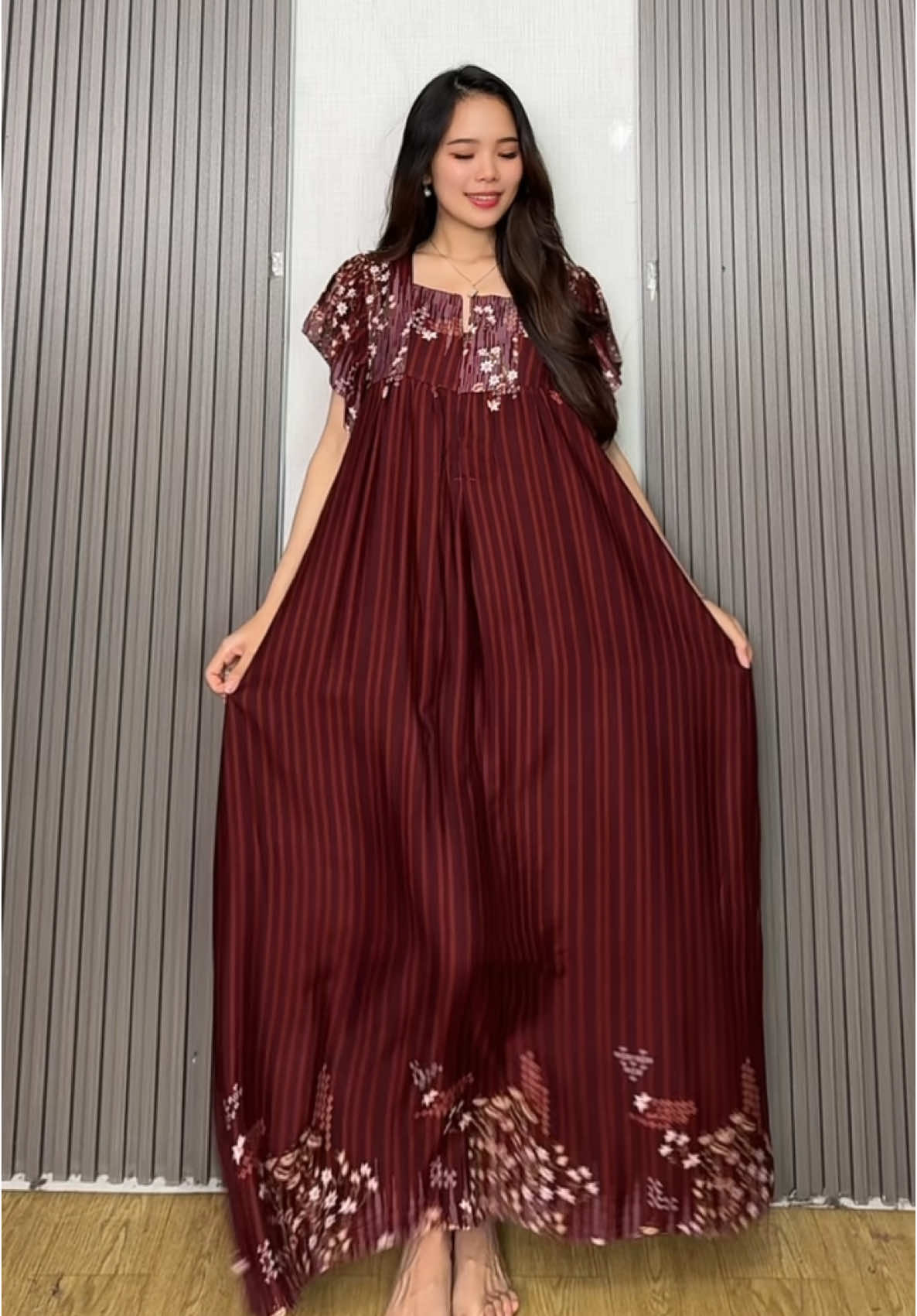 Daster panjang long dress #daster #live #fyp #homedress #trending 