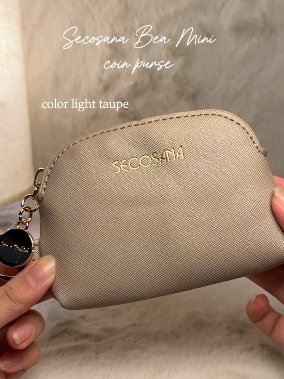 new @secosanaph coin purse in pastel colors ♡  available colors 🙌🏻 - beige - black - cream - green - light gray - light pink - light taupe - taupe - lilac - maroon #secosana #secosanaph #secosanawallet #compactwalletrecos #fyp #foryou #CapCut 