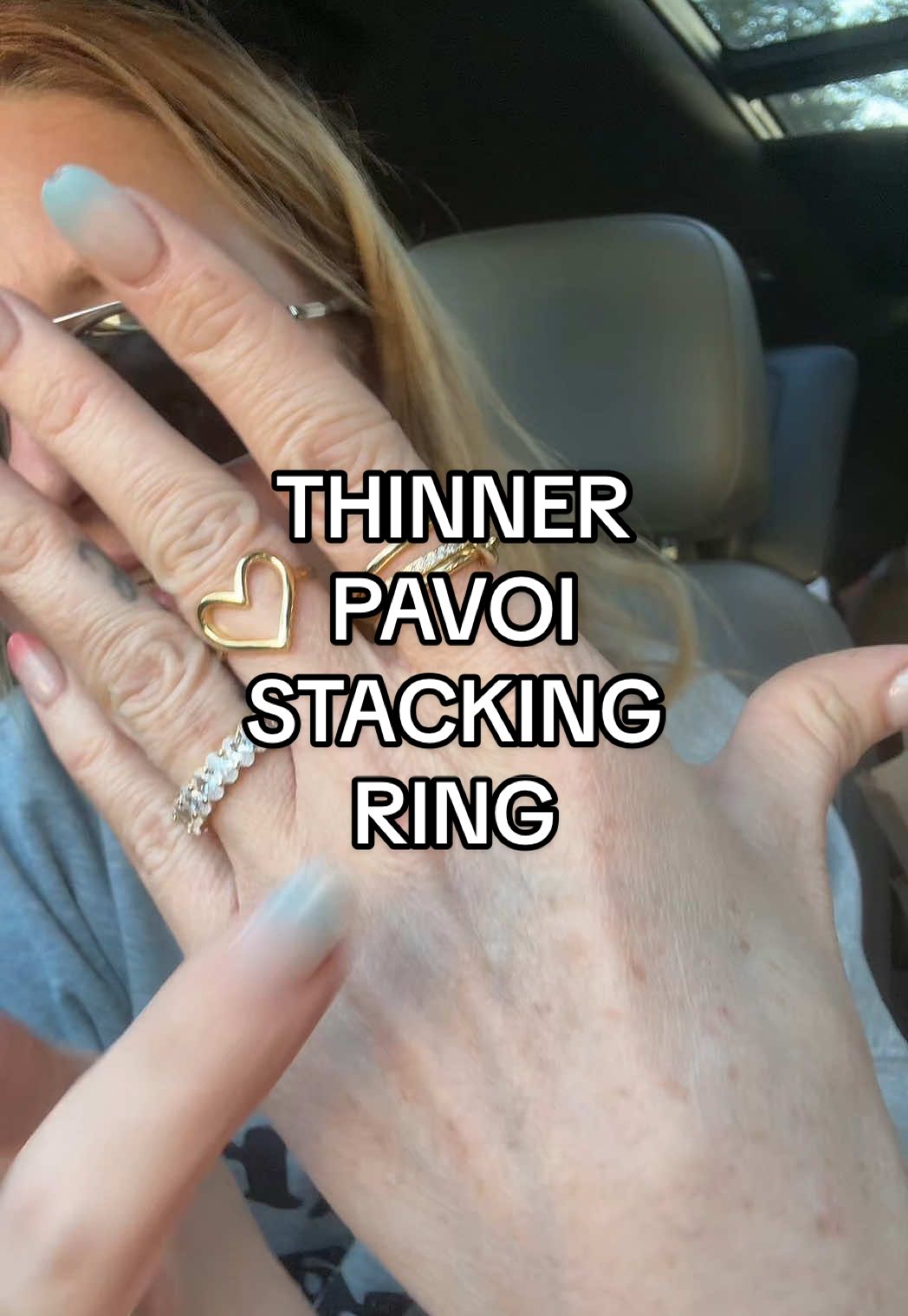 Sometimes the ones left behind are even better 🤷🏼‍♀️🤩  #pavoi #pavoijewelry #stackingrings #tiktokshoprestock #tiktokshopmorhersday #giftsforher #mothersdaygifts 
