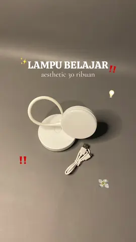 bagus bgtt, worth it to buy guyss🫵🏻 #lampubelajar #lampuaesthetic #lampumeja #lampumejabelajar #lampuestetik #lampumurah #lampumultifungsi #lampukonten #alatkonten #alatkontencreator 