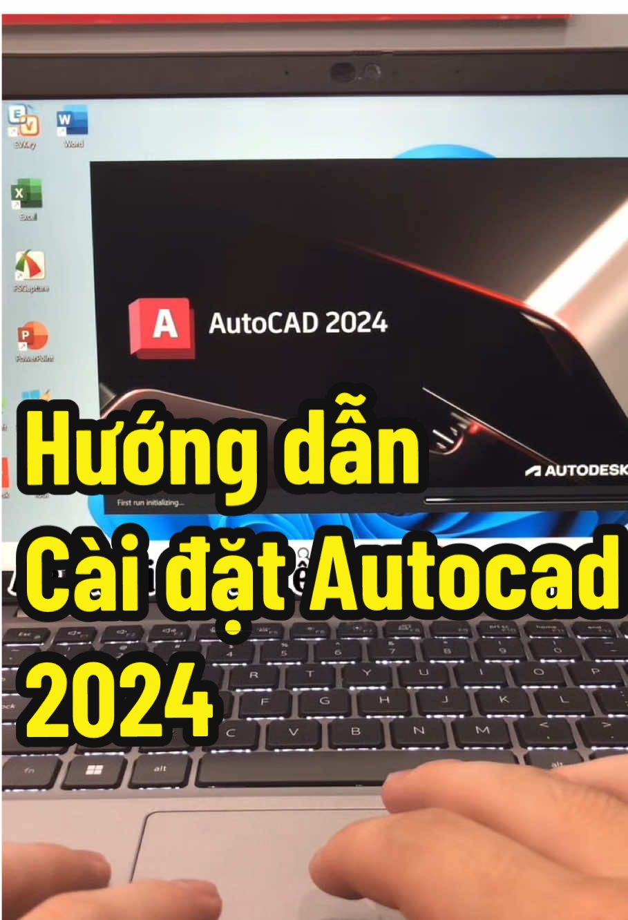 Hướng dẫn cài đặt autocad  #xuhuong #kiếnthứcthúvị #laptop #autocad 