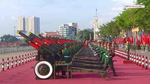 Tổng duyệt sáng 27/4/2025 Công viên Bến Bạch Đằng #dieubinh #30thang4 #hochiminhcity #phaole #trending 