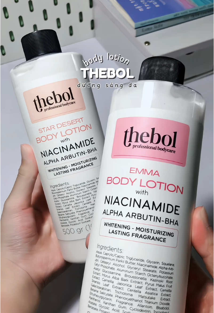 Hè rồi cùng nhau dưỡng sáng da với body lotion 🏠 Thebol #reviewlamdep #skincare #bodycare #thebol #bodylotion 