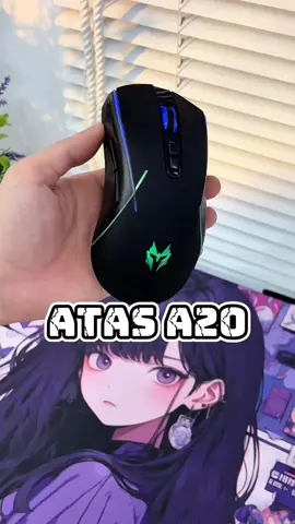 Chuột không dây ATAS A20 với 7 nút bấm nhạy bén, hỗ trợ thao tác nhanh chóng và hiệu quả 🖱 #gocpc #chuotgaming #chuotkhongday #mouse #setup #xuhuong 