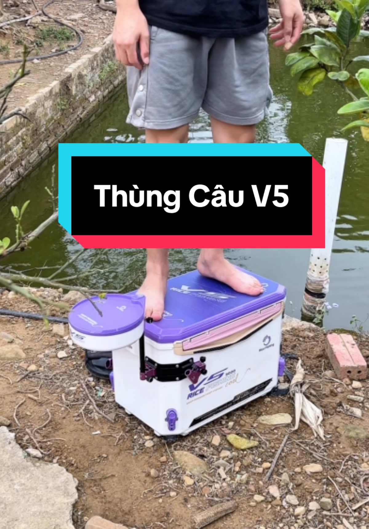 Thùng Câu V5 30l Gun Pat Nay Còn Có 1tr125k 😍 #caucagiaitri #cauca #ngovanquan 